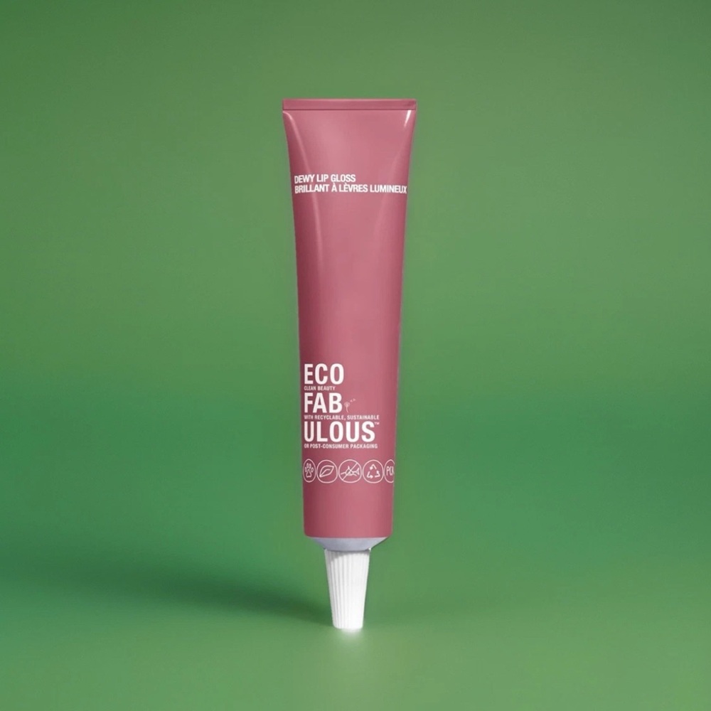 ECOFABULOUS Dewy Lip Gloss - MIST YOU